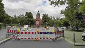 Michaelkirchstraße gesperrt. Ein kleiner Fortschritt! Michaelkirchstraße gesperrt. Ein kleiner Fortschritt!